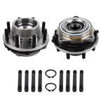 2X Front Wheel Hub and Bearing Assembly for Ford F-250 Super Duty (2011–2016)