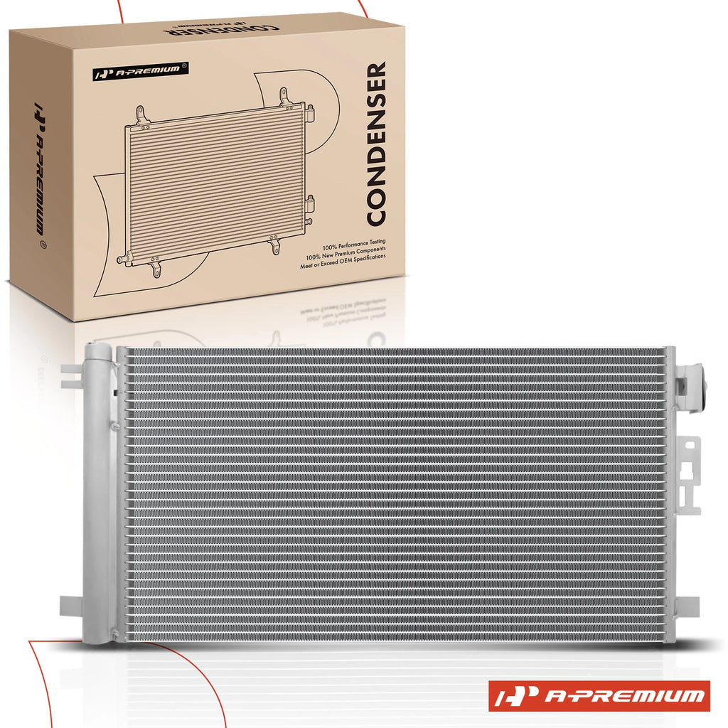 A/C Condenser with Receiver Drier & Bracket for Chevy Malibu (2008–2012)