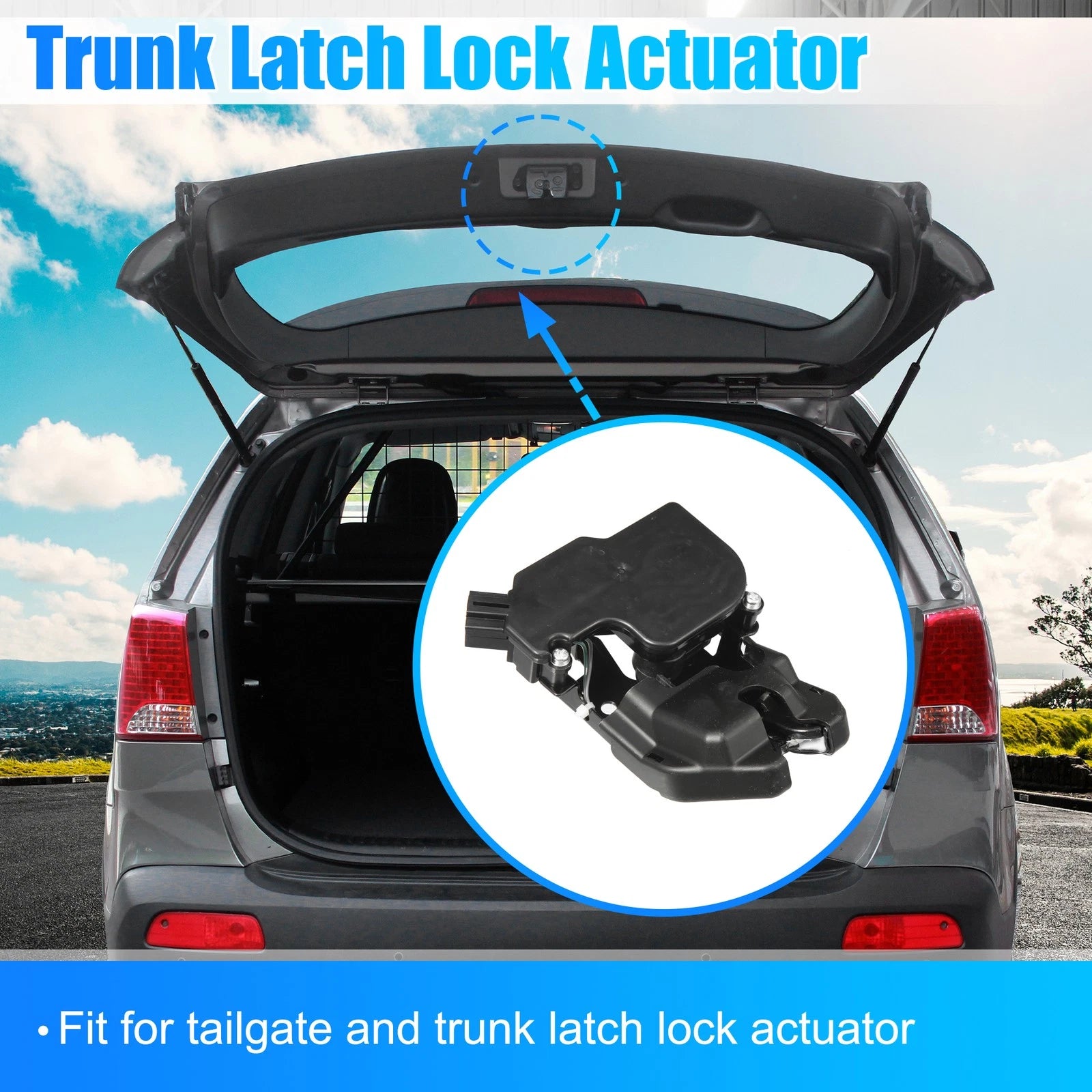 Tailgate Latch Actuator 74851-SDC-Y01 for Honda Accord (2003–2007)