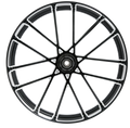 30" Front Wheel Rim Hub & Single Disc for Harley Touring Road Glide (1997–2021)