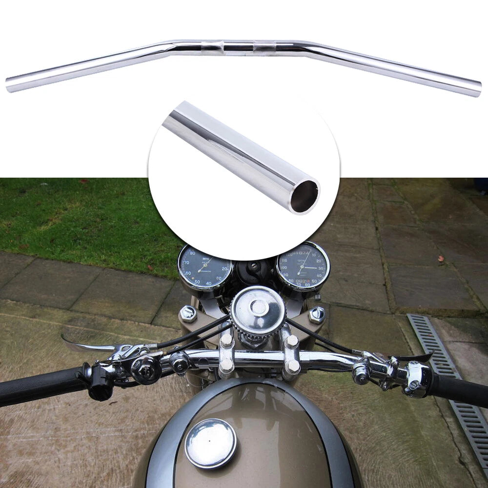 1" Drag Bar Handlebars for Harley Sportster 883, Dyna XL