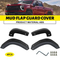 Set of 4 Mud Flap Delete for Chevrolet Silverado 1500 (2019–2024)