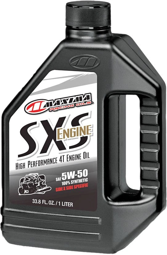 1L Synthetic Engine Oil 5W50 for UTV & ATV Engines (Maxima)