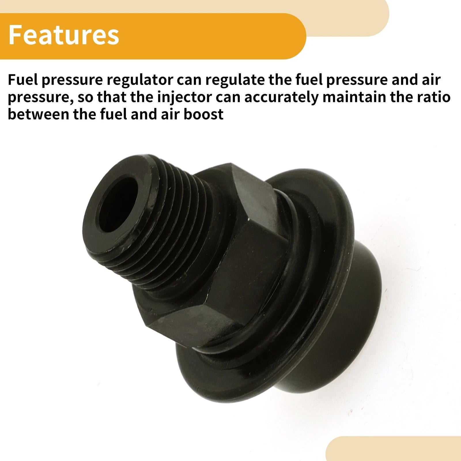 Fuel Pressure Regulator for Hyundai Tucson (2005–2008) No. 3530123700 Metal
