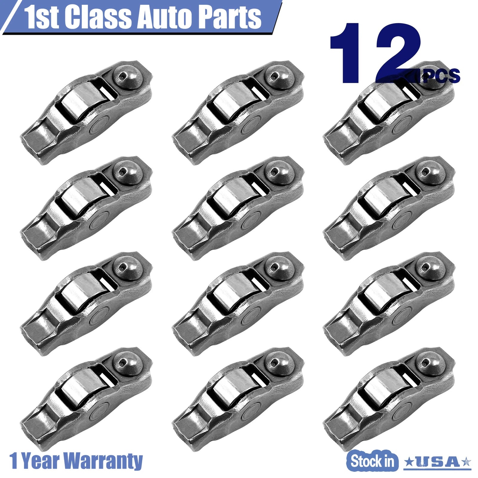 12PCS Rocker Arms for Jeep Dodge Chrysler 3.6L (2011–2019)