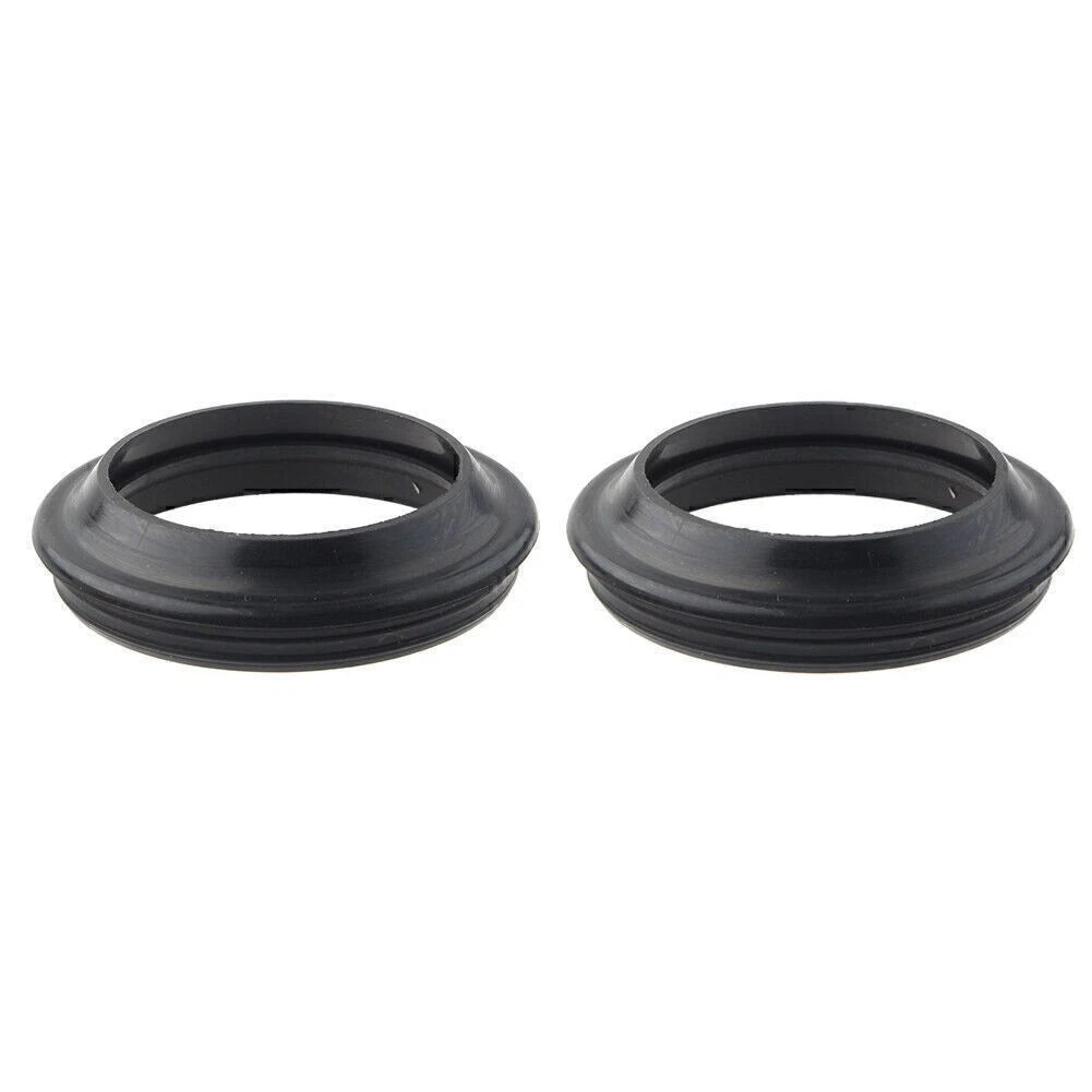 Set of 2 Front Fork Dust Seals for Motorcycle (37X50MM)