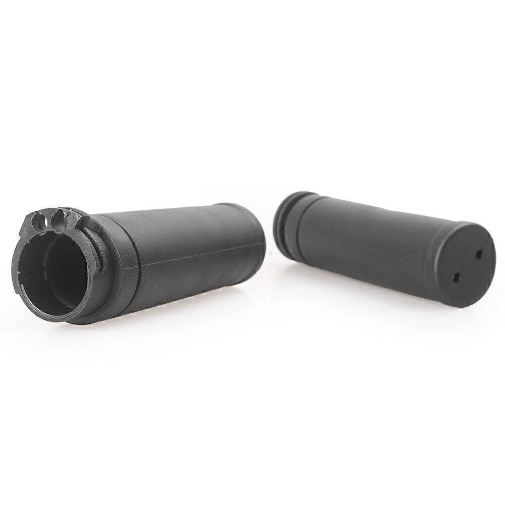 2X Handlebar Hand Grips for Harley-Davidson Sportster 883 XL883 (2003) Black