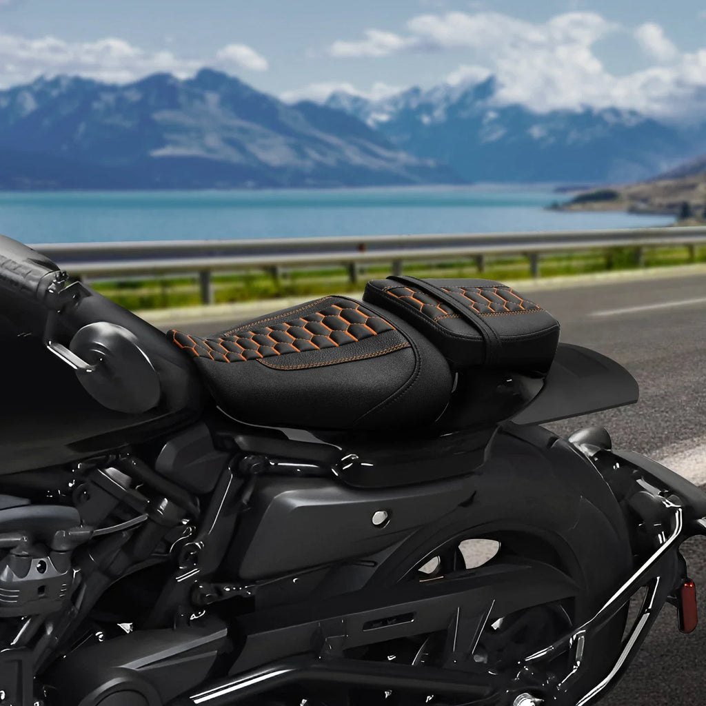 Rider & Passenger Seats for Harley Sportster S RH1250S (2021-2025) Black