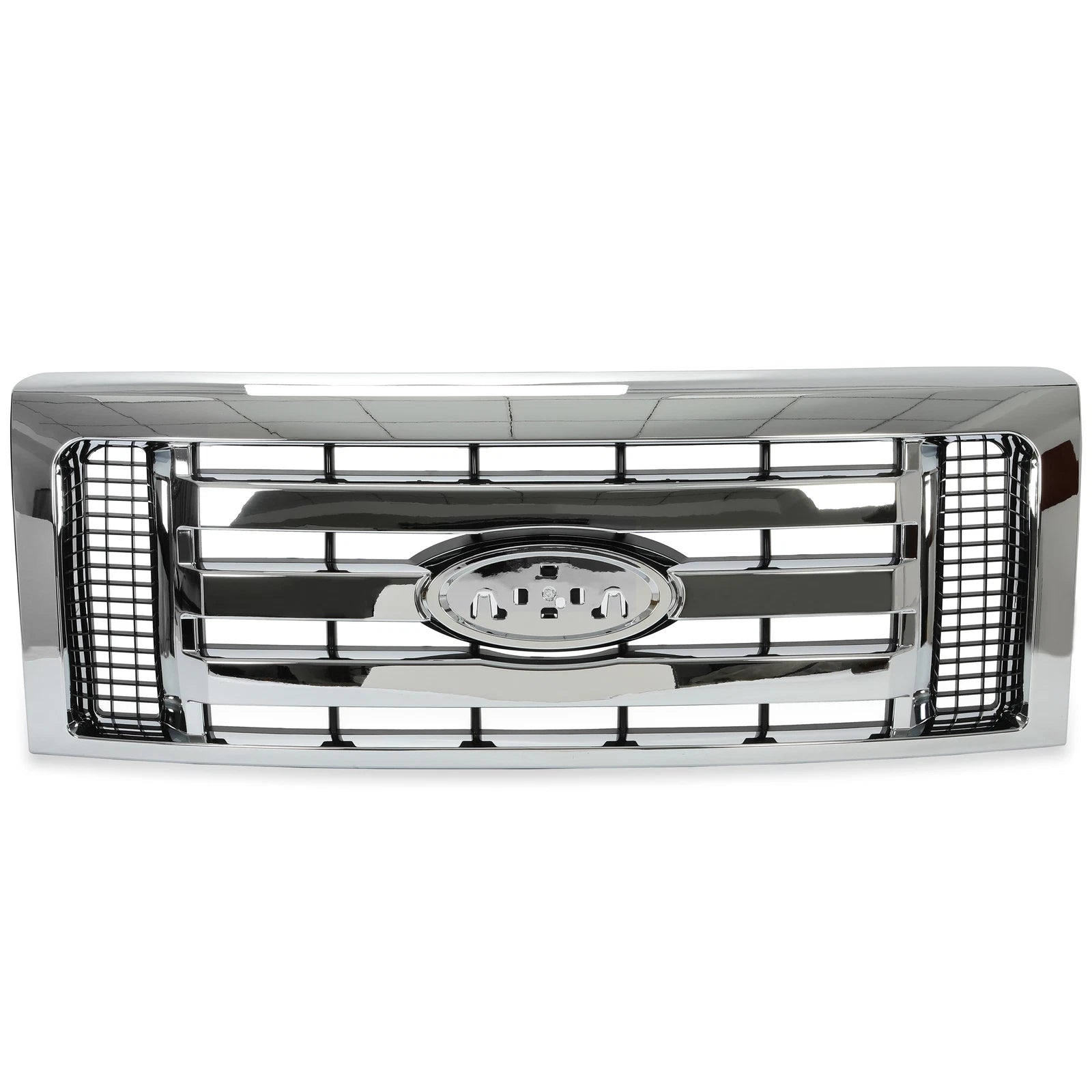 Chrome Front Upper Bumper Grille for Ford F-150 XLT (2009–2014)