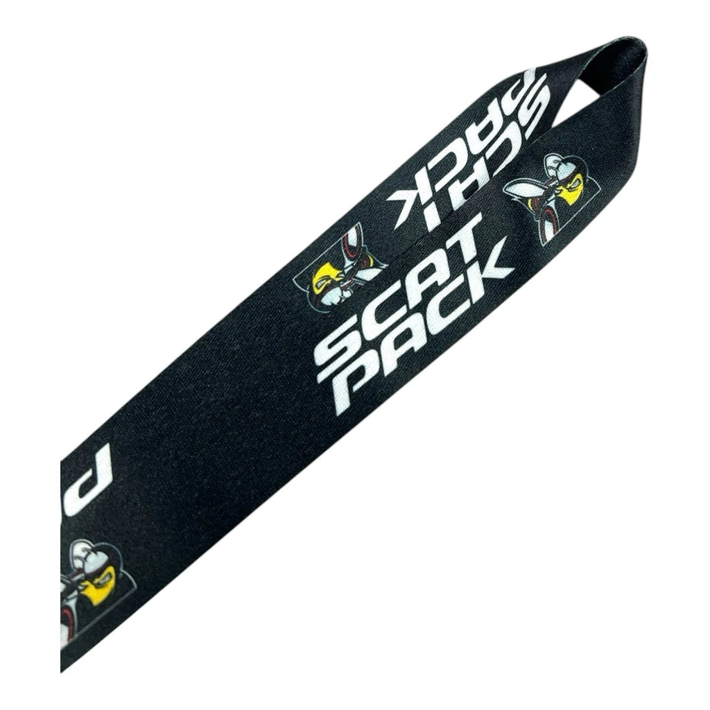 Detachable Lanyard for Black Dodge Scat Pack Keychain (2015–2021)