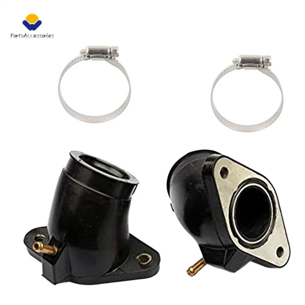 2X Carburetor Intake Manifold Boots for Yamaha XVS650 V-Star Custom (1998–2017)