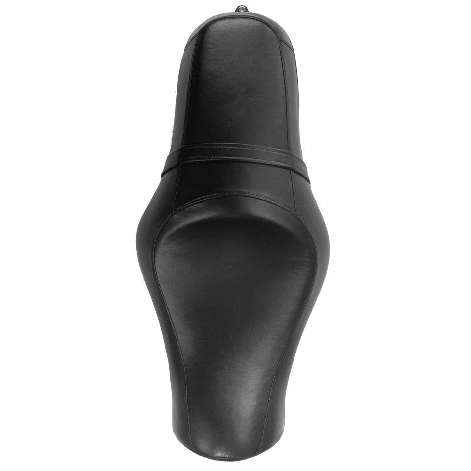 Leather Black Seat for Harley XL1200X 48 (2010–2023)