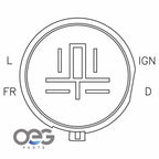 Voltage Regulator for Acura Integra L4 1.7L (1992-1993)