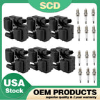 Set of 8 Ignition Coils & 12 Platinum Spark Plugs for Mercedes CLK320 (1998–2008)