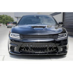 Front Grille Overlay Replacement for Dodge Charger Hellcat (2015–2016)