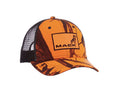 Mack Trucks Snapback Cap Hat - Blaze Orange Mossy Oak Camo