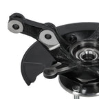 Pair Front Steering Knuckle & Wheel Hub Bearing for Honda Civic