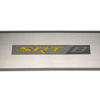 Stainless Door Badges with Vinyl SRT 8 Inlay for Dodge Challenger (2009–2014)