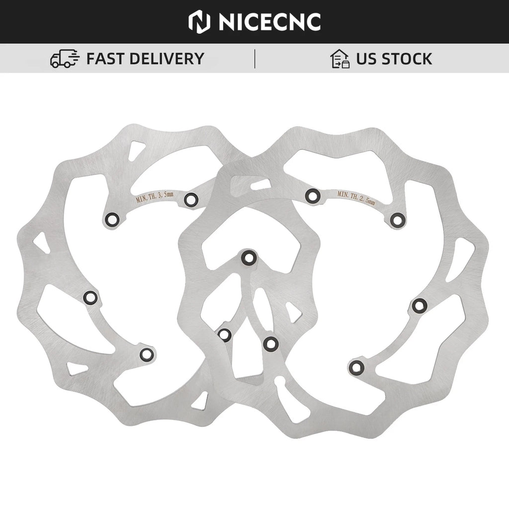 Front & Rear Brake Disc Rotor for Beta RR 125 250 300 2013–2022 Xtrainer 300