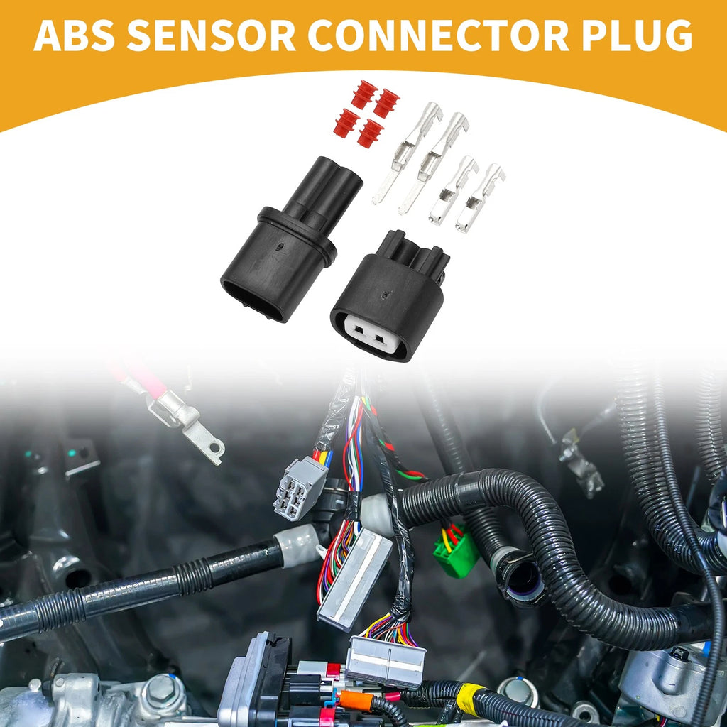 2 Pin ABS Sensor Connector Plug for Toyota 