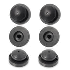 Set of 6 Front Fender Mounting Rubber Grommets for Honda TRX250R (1986–1989)