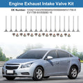 16pcs Intake Exhaust Valves with Seals for Chevrolet Cruze LS (2011–2015)