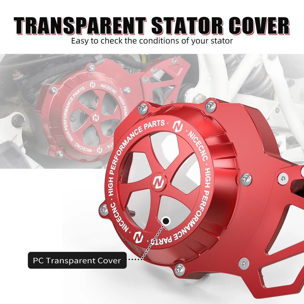 NICECNC Engine Stator Cover for Yamaha Blaster 200 (1988–2006) Aluminum CNC