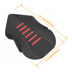 Red Gripper Anti-Slip Seat Cover for Suzuki Quadsport Z400 (2003–2009)