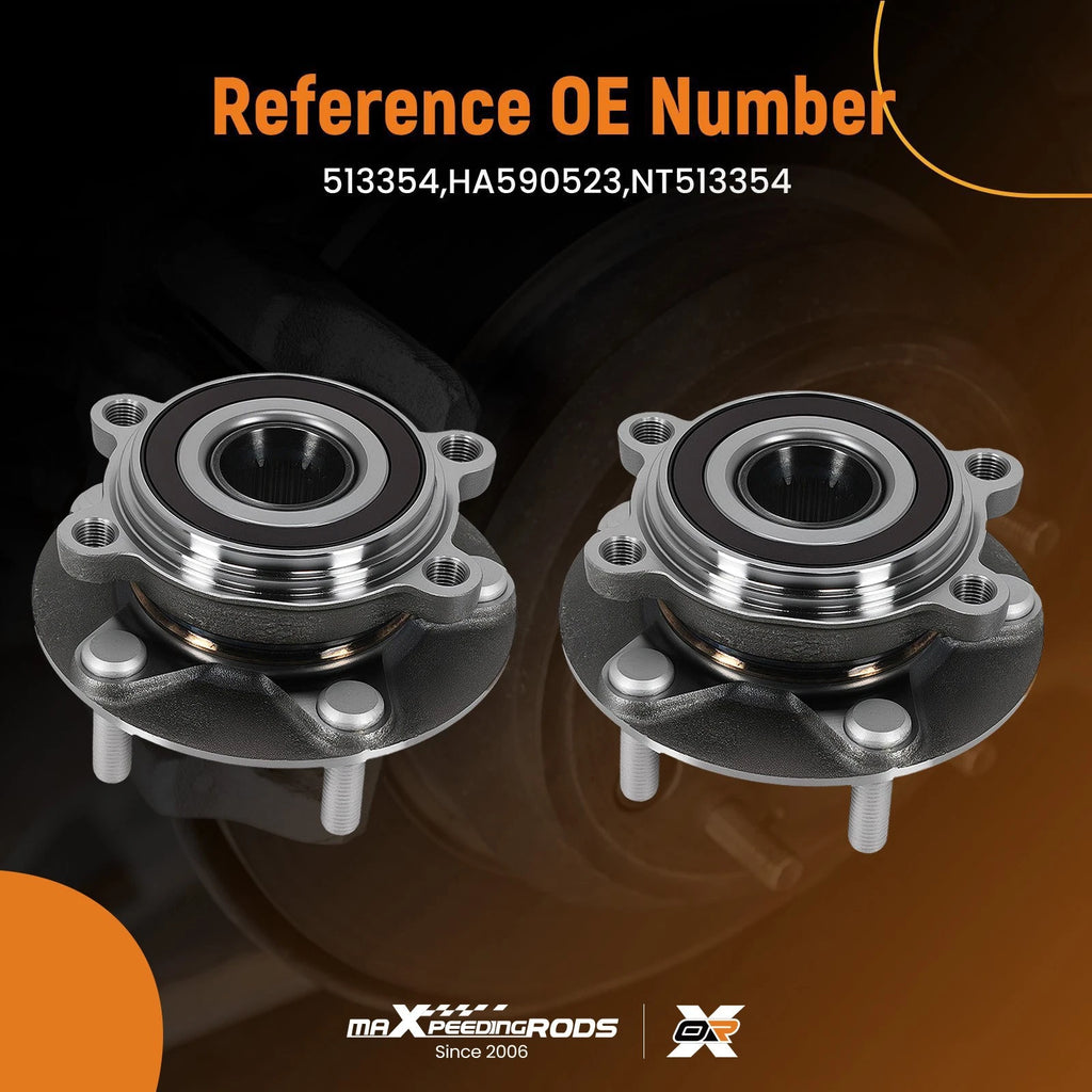 Front Wheel Hub Assembly Set for Mazda 3 Sport CX-3 (2014-2020)