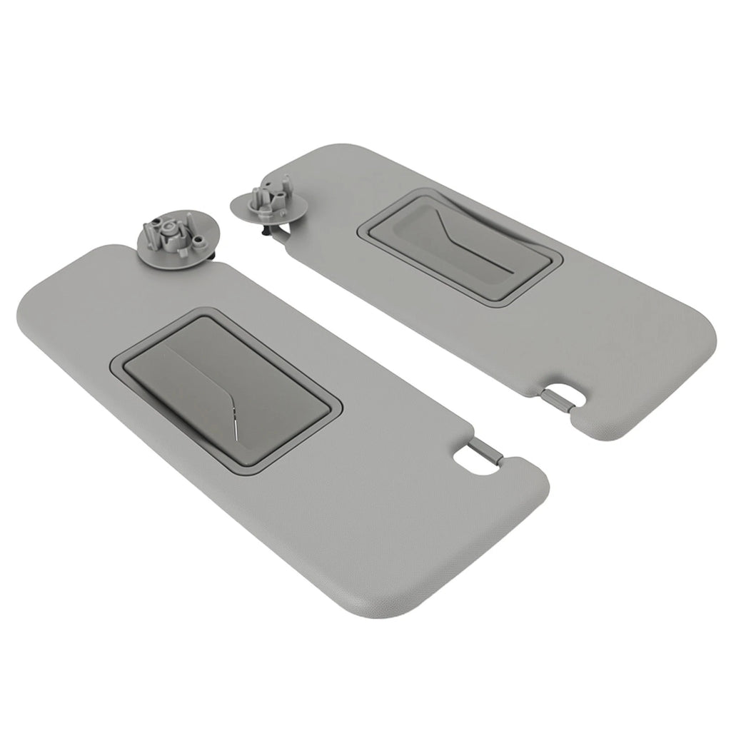 Set of 2 Gray Sun Visors for Chevrolet Sonic RS (2013-2016)