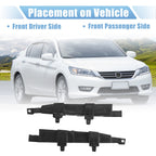 Set of 2 Front Bumper Mounting Support Brackets 71193SDAA10 for Honda Accord (2006–2007)