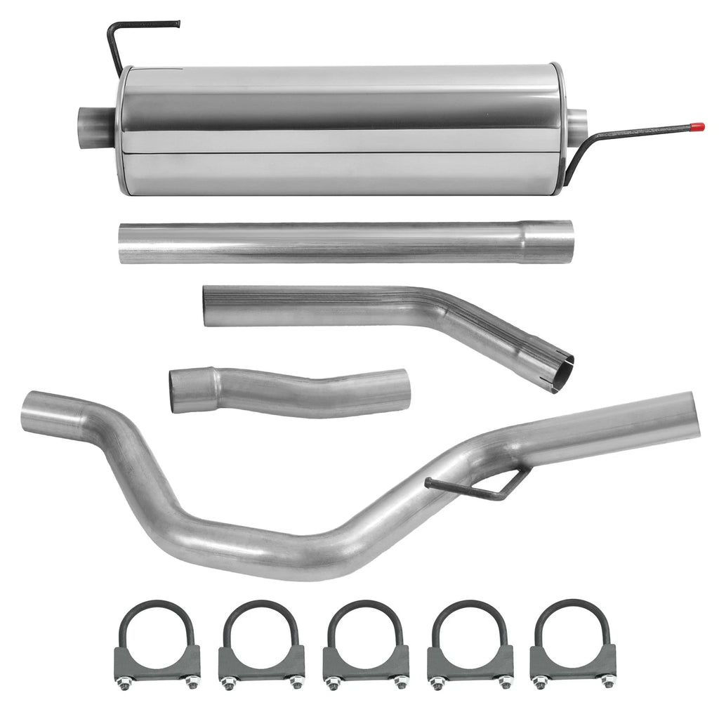 Stainless Steel Exhaust System for Ford F-150 (2004–2008) 145" Wheelbase
