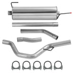 Stainless Steel Exhaust System for Ford F-150 (2004–2008) 145" Wheelbase