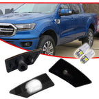 Smoked Lens LED Front Fender Side Marker Lights for Ford Ranger (2019–2021)