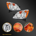Headlight Assembly for Honda CR-V (2005–2006) Clear Lens L+R