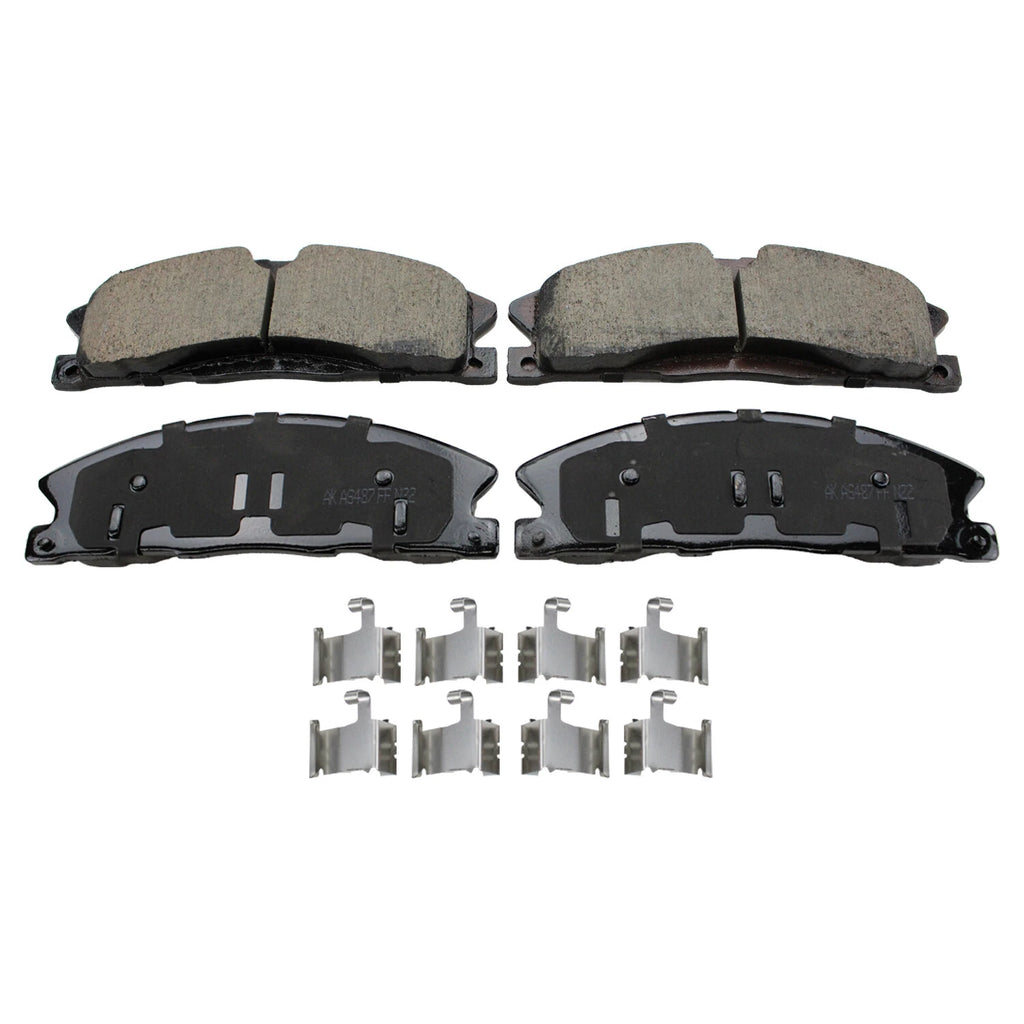 Front ProAct Disc Brake Pads for Ford Explorer Flex Lincoln MKS MKT (–2023)
