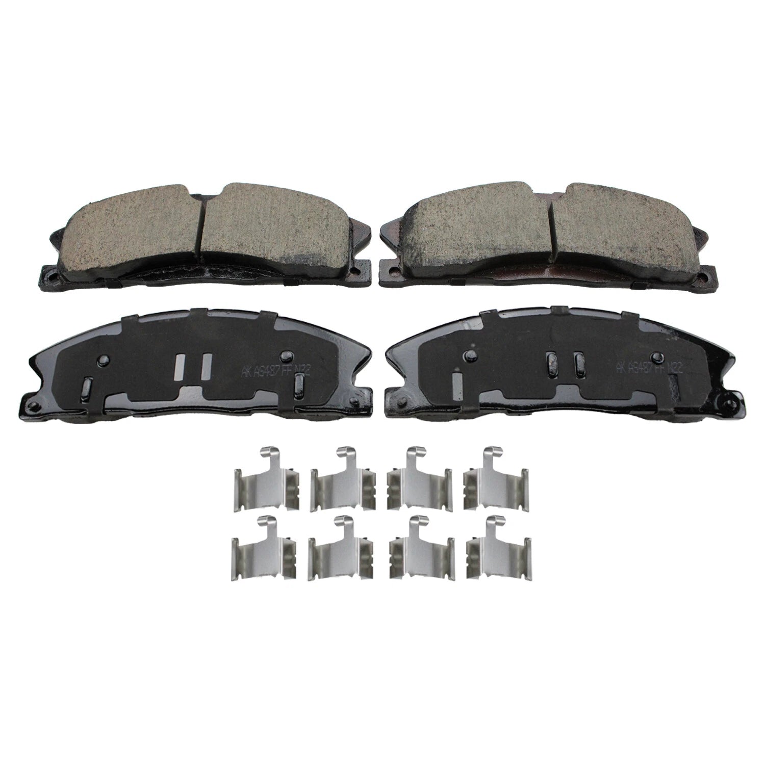 Front ProAct Disc Brake Pads for Ford Explorer Flex Lincoln MKS MKT (–2023)