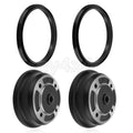 2 Front Brake Drum Hub w/Seals for Kawasaki Mule KAF620 KAF950 (2001–2008)