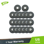 20 Pcs 80 Grit Flap Discs T29 for Angle Grinder (4.5" x 7/8")