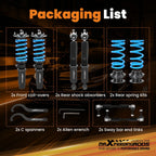 Adjustable 24-Way Coilovers for BMW Z4 E85/E86 (2003-2009)