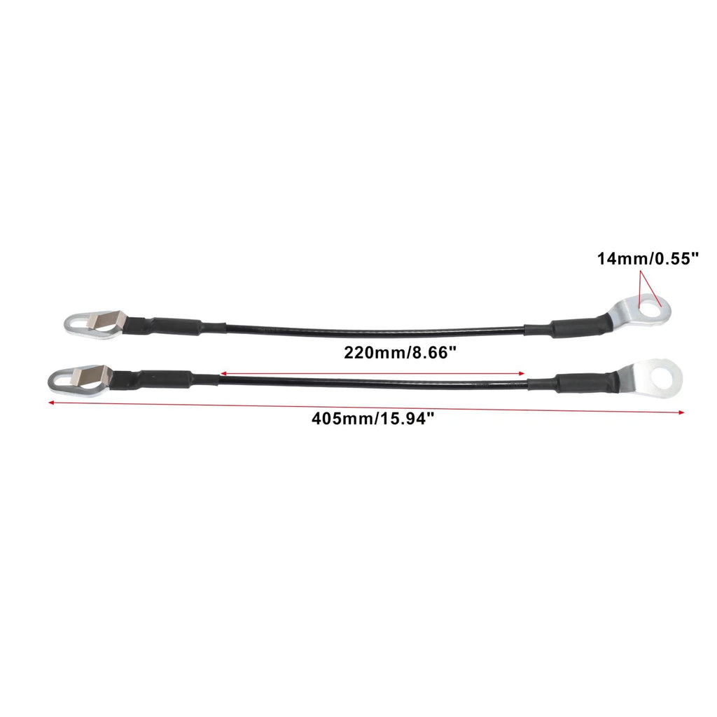 Pair Rear Tailgate Cables for Chevy GMC Cadillac (2000–2023) 16637944