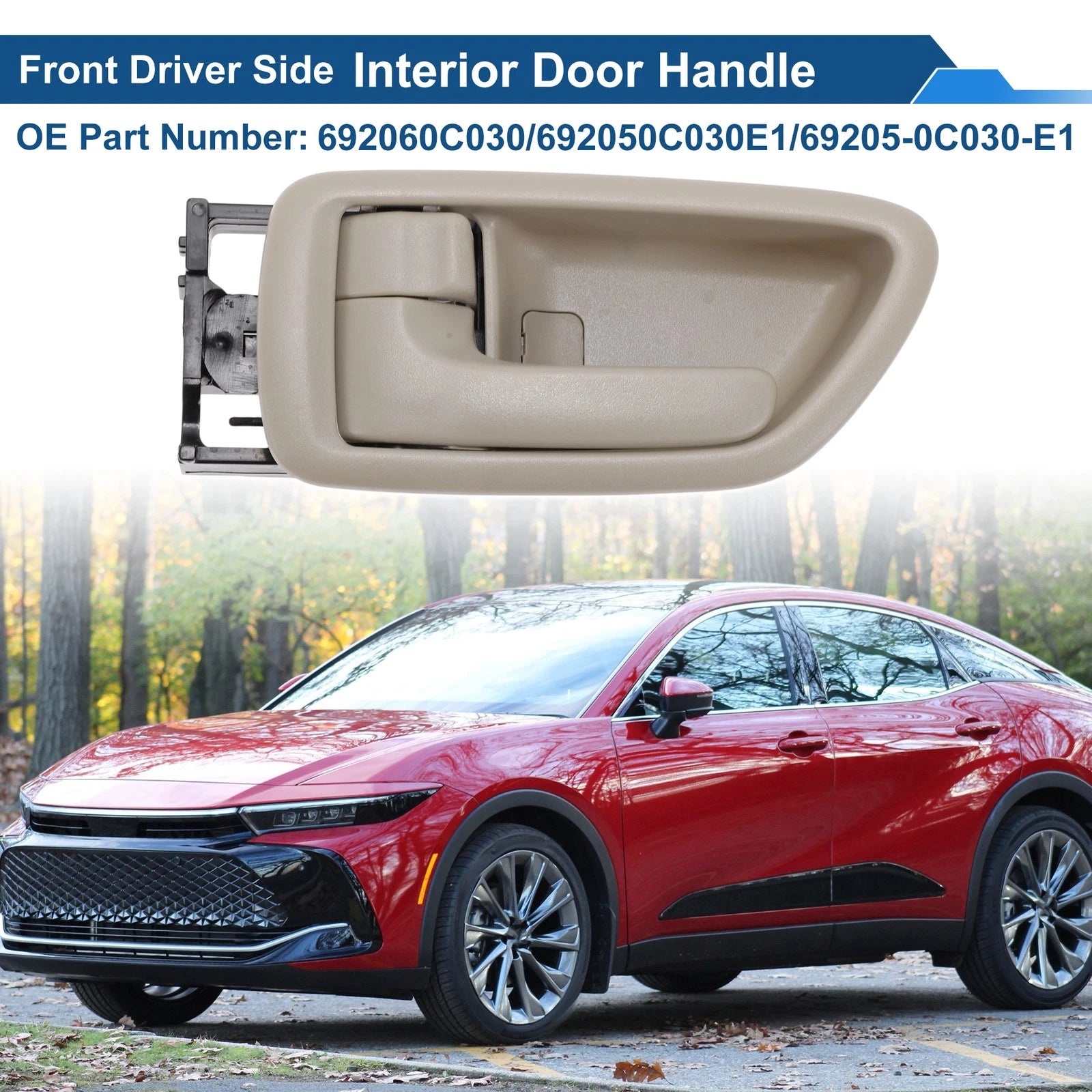Front Passenger Side Interior Door Handle for Toyota Avalon (2000–2004) No. 692060C030