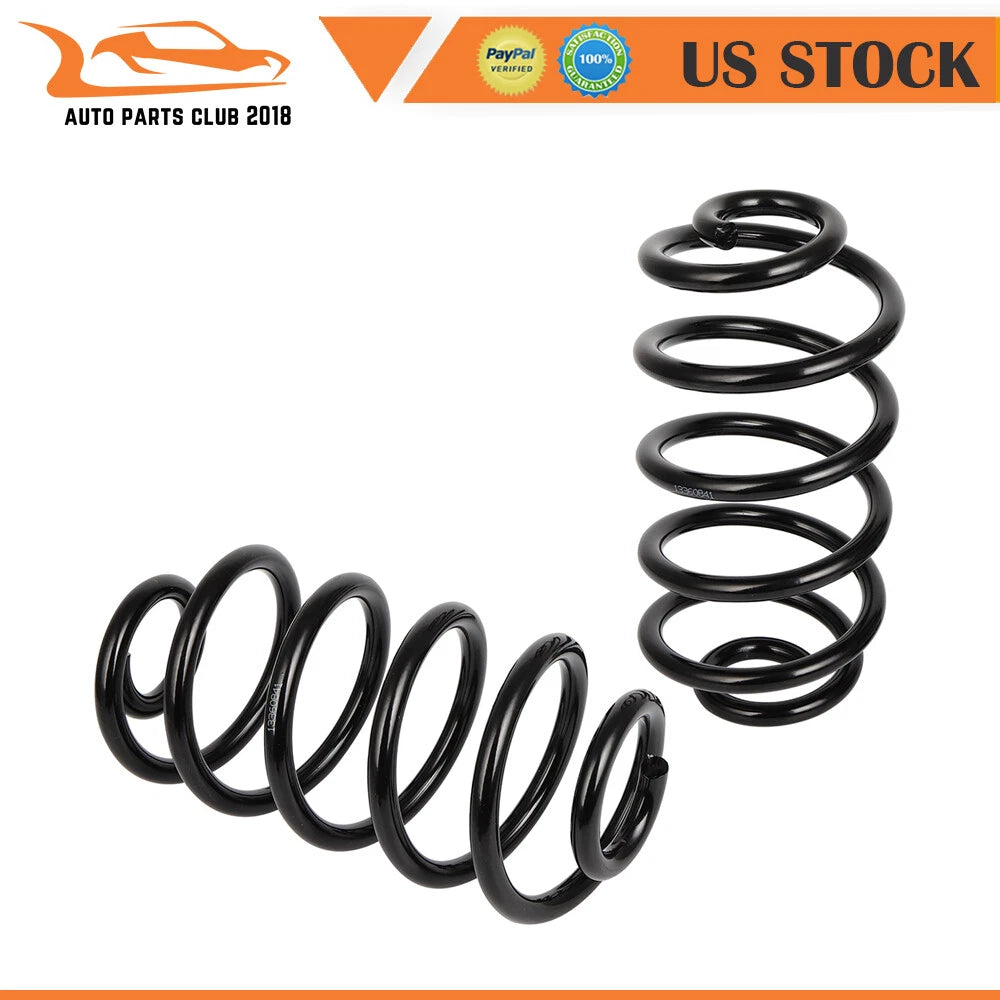 Set of 2 Rear Coil Springs for Buick Verano (2012–2017) Chevrolet Cruze