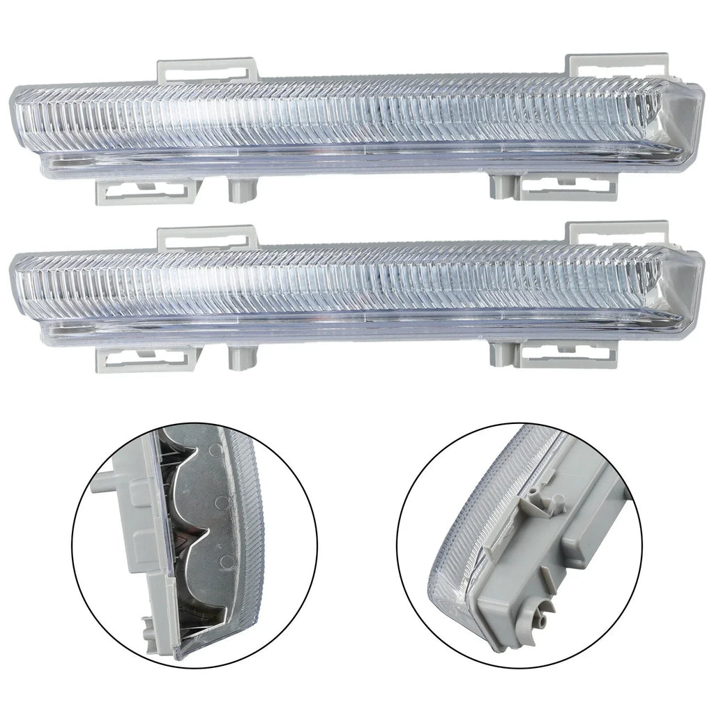 1 Pair Daytime Running Light Fog Bulbs for Mercedes C/E Class W204 W212 LED