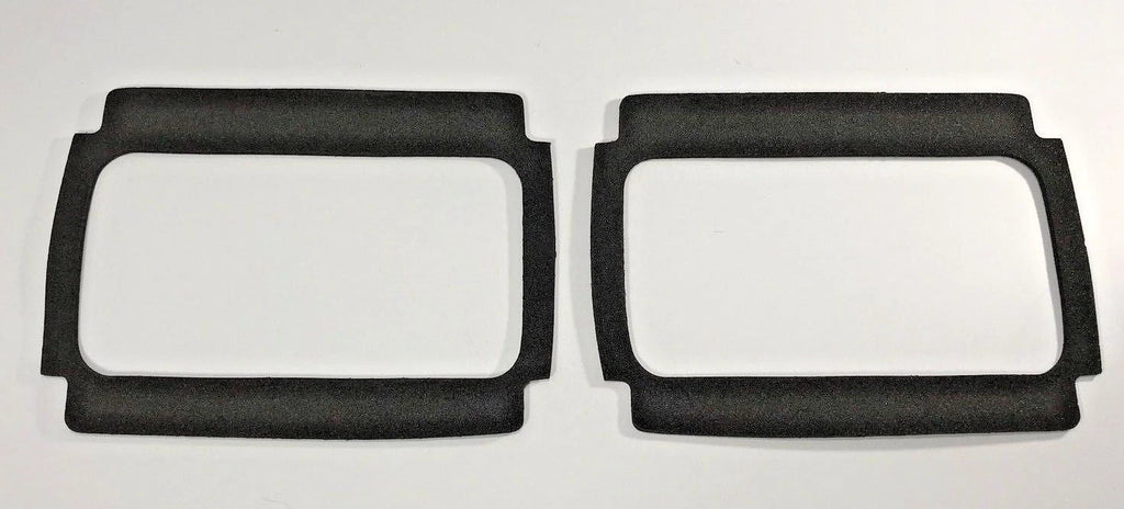 Tail Light Gaskets Pair Replacement for 1964-1966 Ford Mustang Black Foam