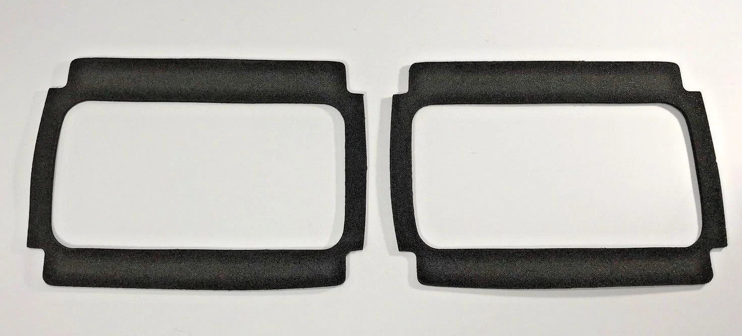 Tail Light Gaskets Pair Replacement for 1964-1966 Ford Mustang Black Foam