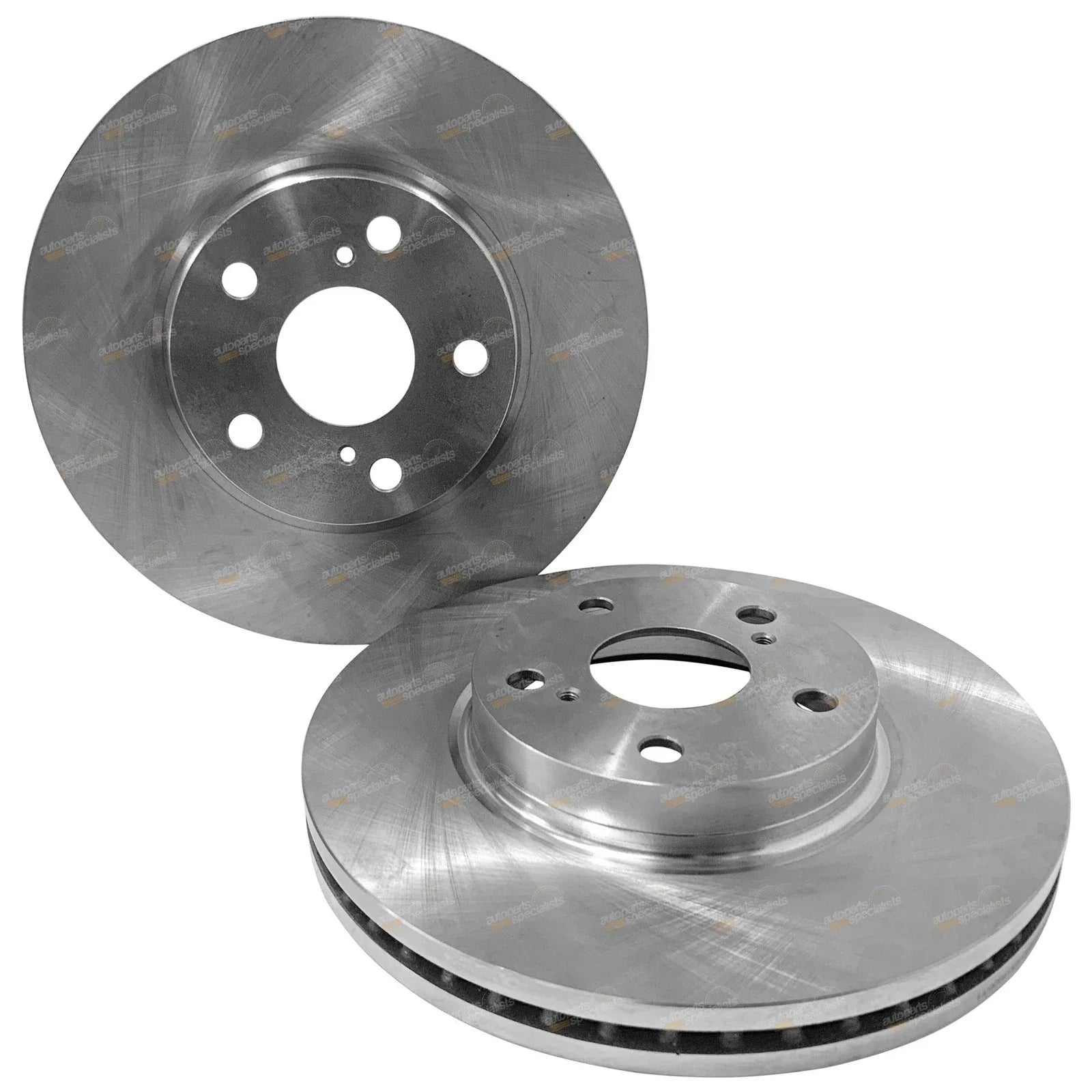 2 x Front Disc Brake Rotors for Toyota Hilux (2015���2019)