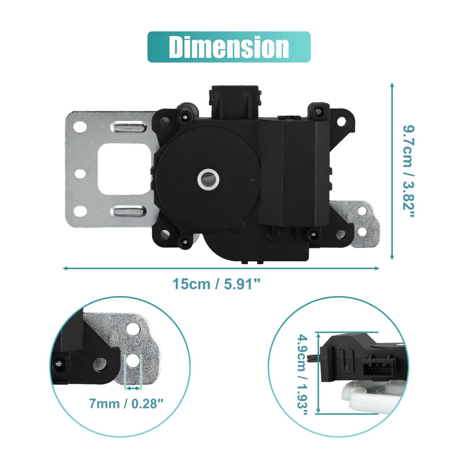 A/C HVAC Heater Blend Door Actuator for Honda Civic (2006–2011)