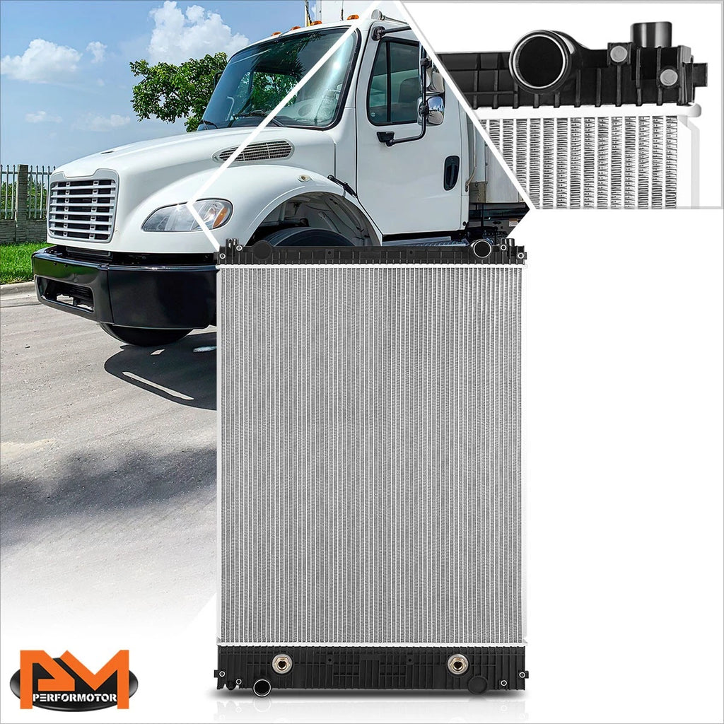 2-Row Aluminum Radiator for Freightliner Business Class M2 106 112 108SD (2010–2013)