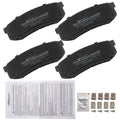 Set of 4 Rear Ceramic Brake Pads for Lexus GX460 (2010–2021) LX450 (1996–1997) D606